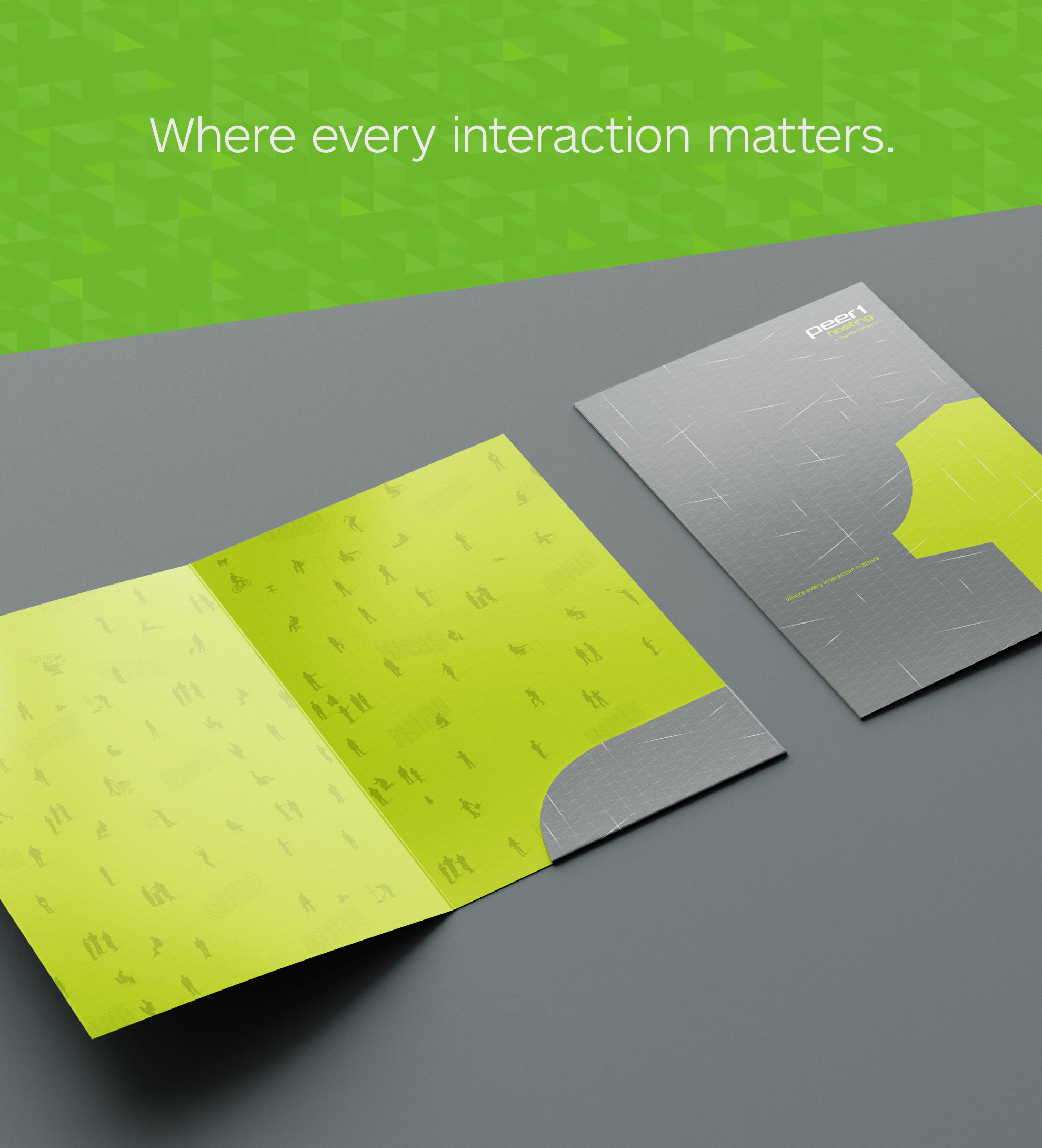 Peer 1 Hosting stationary